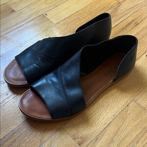 Leather Womens Size 10 Black